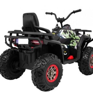 Quad ATV-Desierto 12v con 4 motores, para niños de 3 a 8 años, camuflaje  INDA545-RA-XMX-607